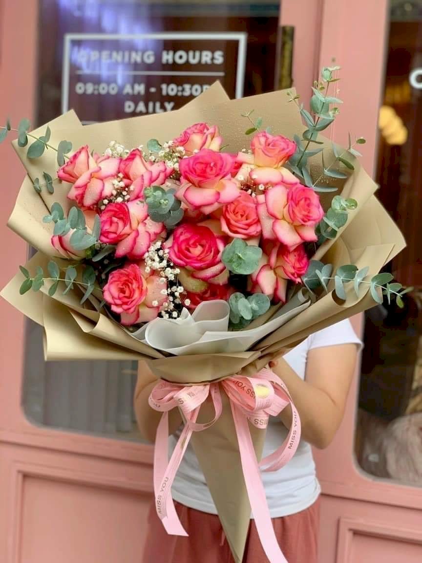 Giỏ hoa tặng sinh nhật đàn ông tại Hà Nội  Shop hoa Moonflower Hà Nội