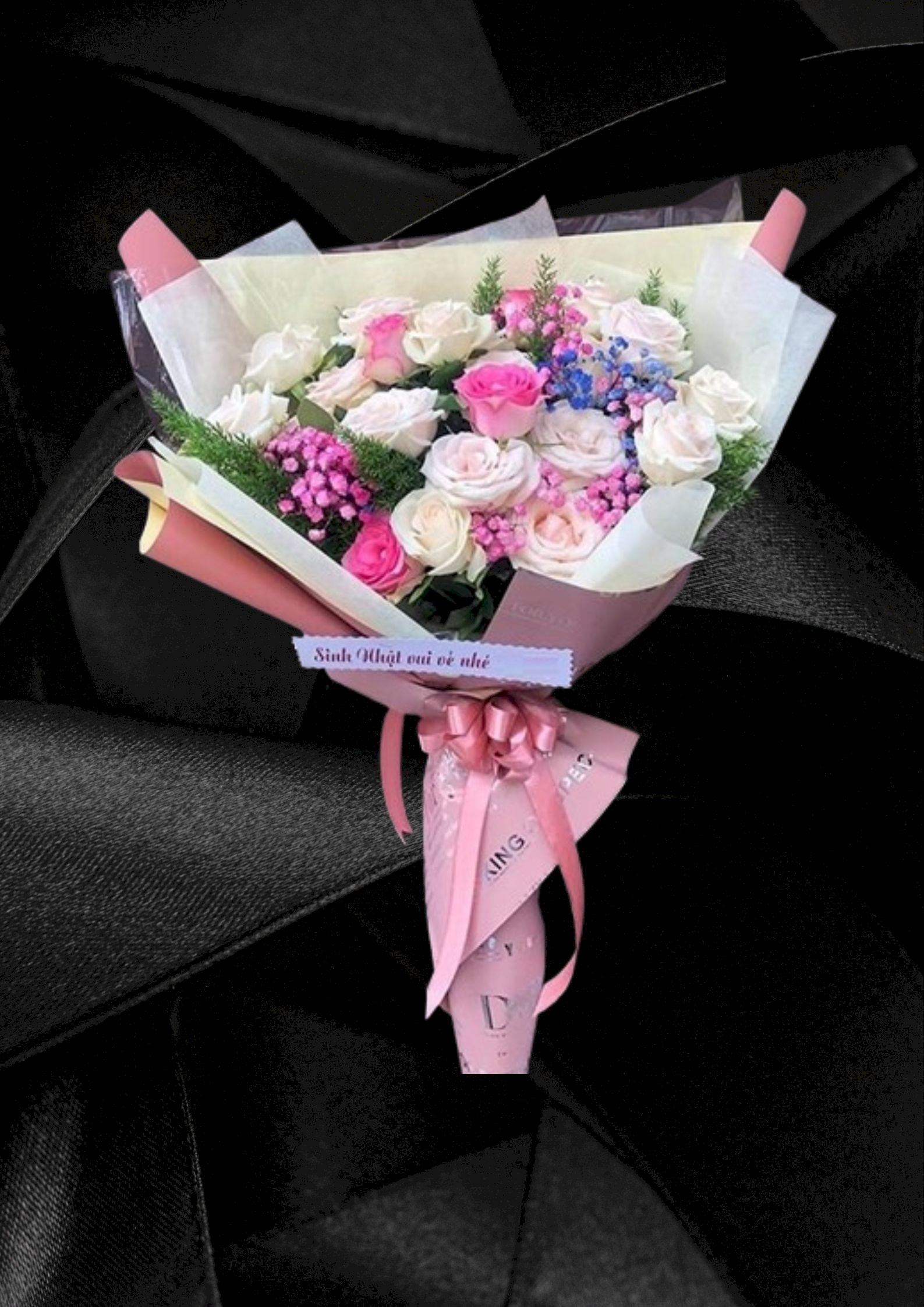 Bó hoa hồng chúc mừng sinh nhât bạn thân - LDNK107