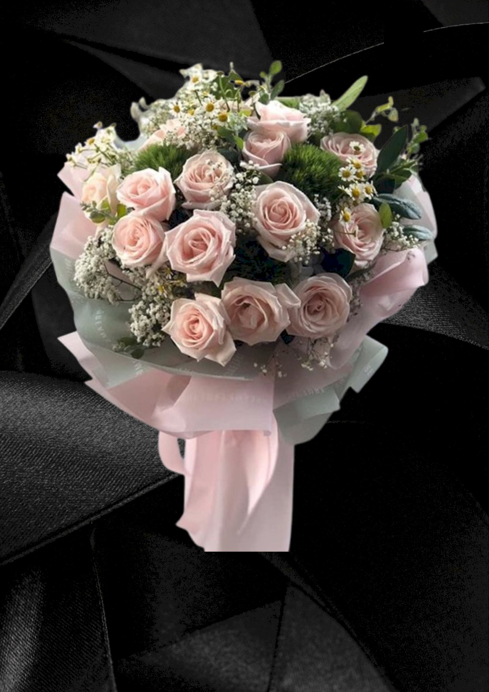 Lương Hồng Thắm！レノボ Bó hoa hồng pastel xinh xắn tặng sinh nhật nữ - LDNK132