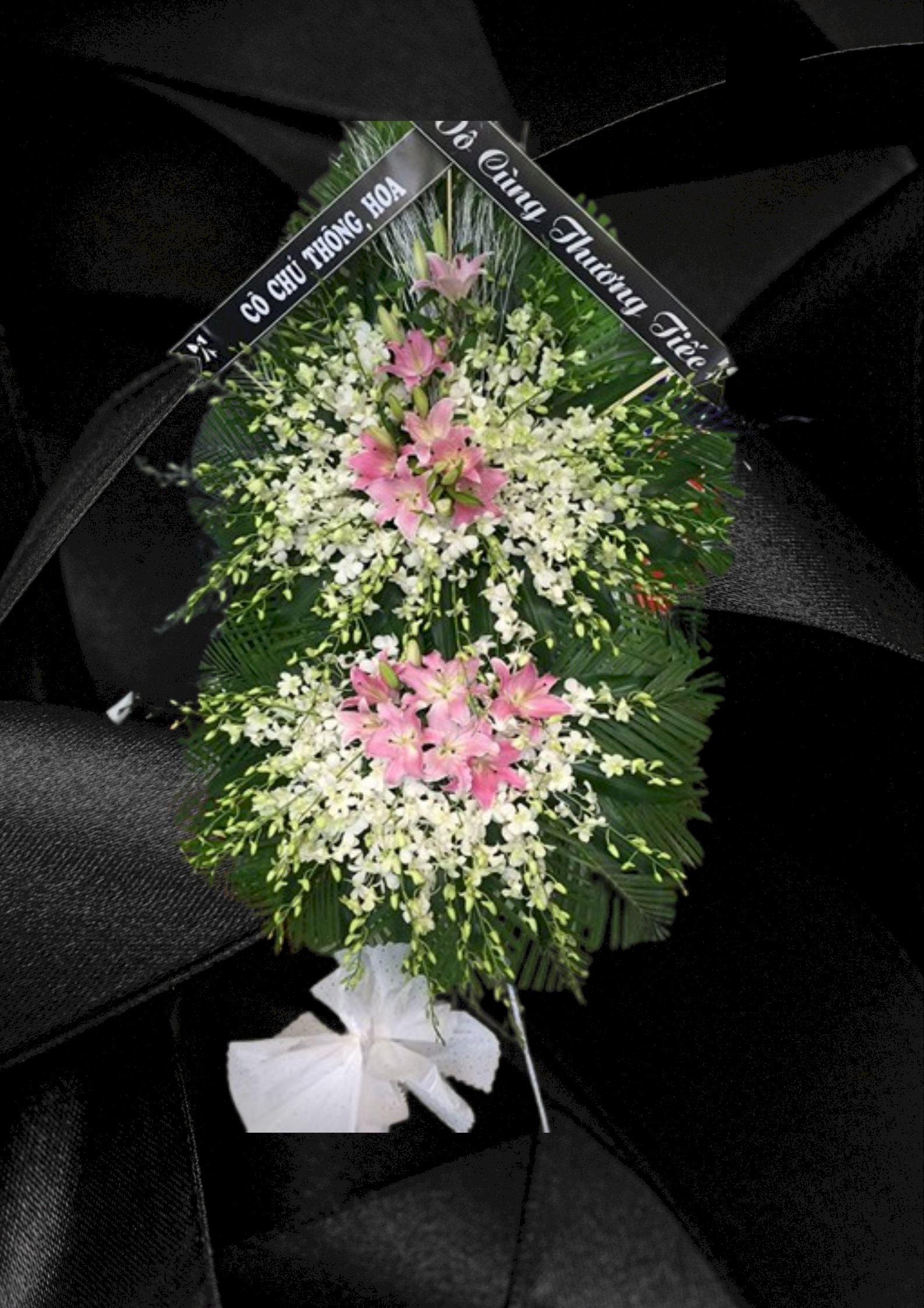 Kệ hoa viếng tang lễ vô cùng thương tiếc - LDNK207