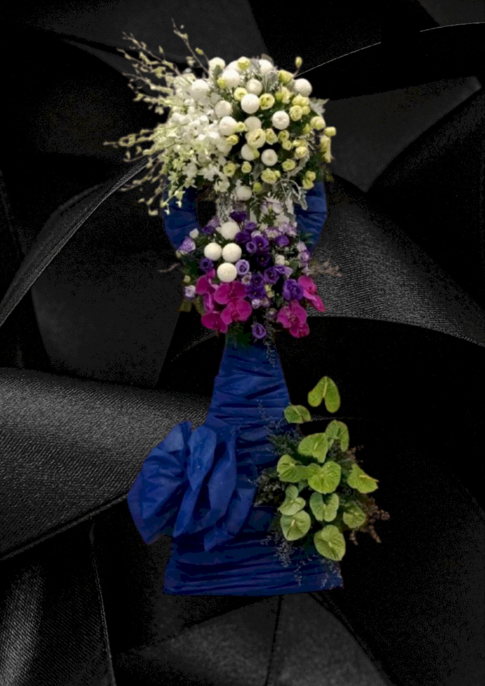 Lẵng hoa chia buồn ngàn thu vĩnh biệt - LDNK50