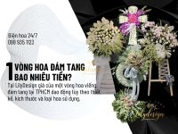 1 vòng hoa viếng bao nhiêu tiền?