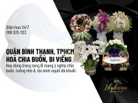Hoa chia buồn, hoa viếng Quận Bình Thạnh TPHCM